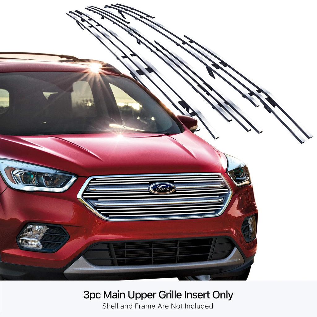Stainless Steel Chrome Billet Grille Insert for Ford Escape (2017-2019)