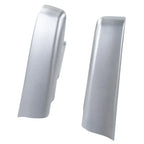 Saddlebags Strips for Harley Street Glide (2014-2023) Silver Black Honeycomb