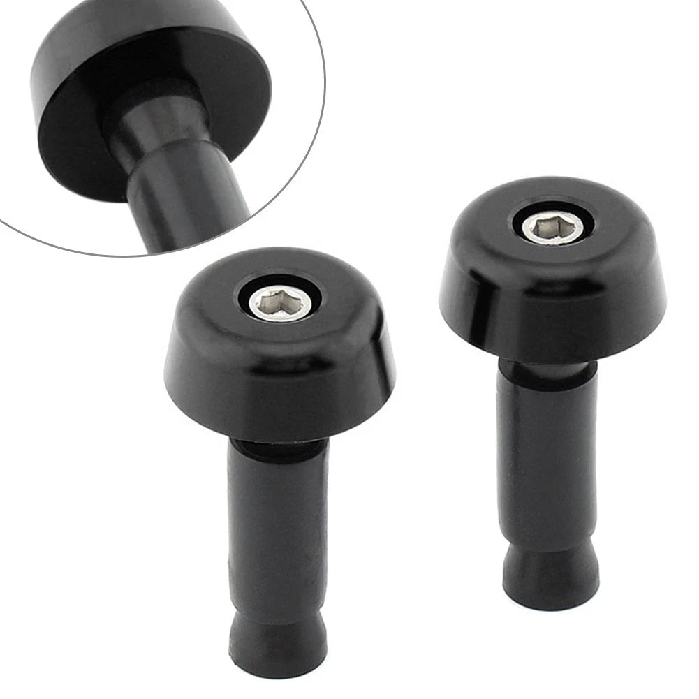 Handlebar Grips & End Caps for Universal Motorcycle (0.5in/12.7MM)