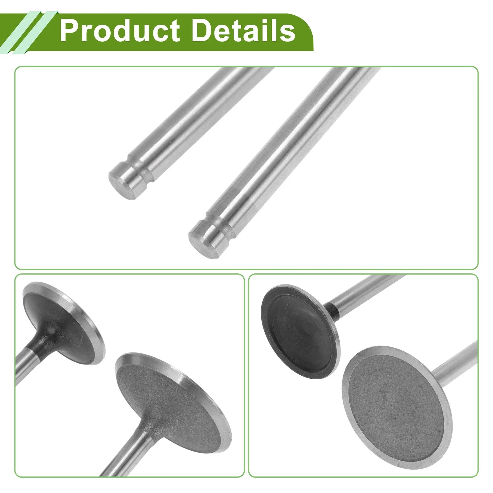 Set of 8 Engine Intake Exhaust Valves Kit for Chevrolet Corvette (1997–2004)