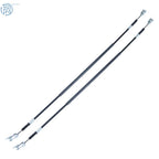 Rear Brake Cable Set of 2 for Club Car Golf Cart DS (1981–1999) 42"