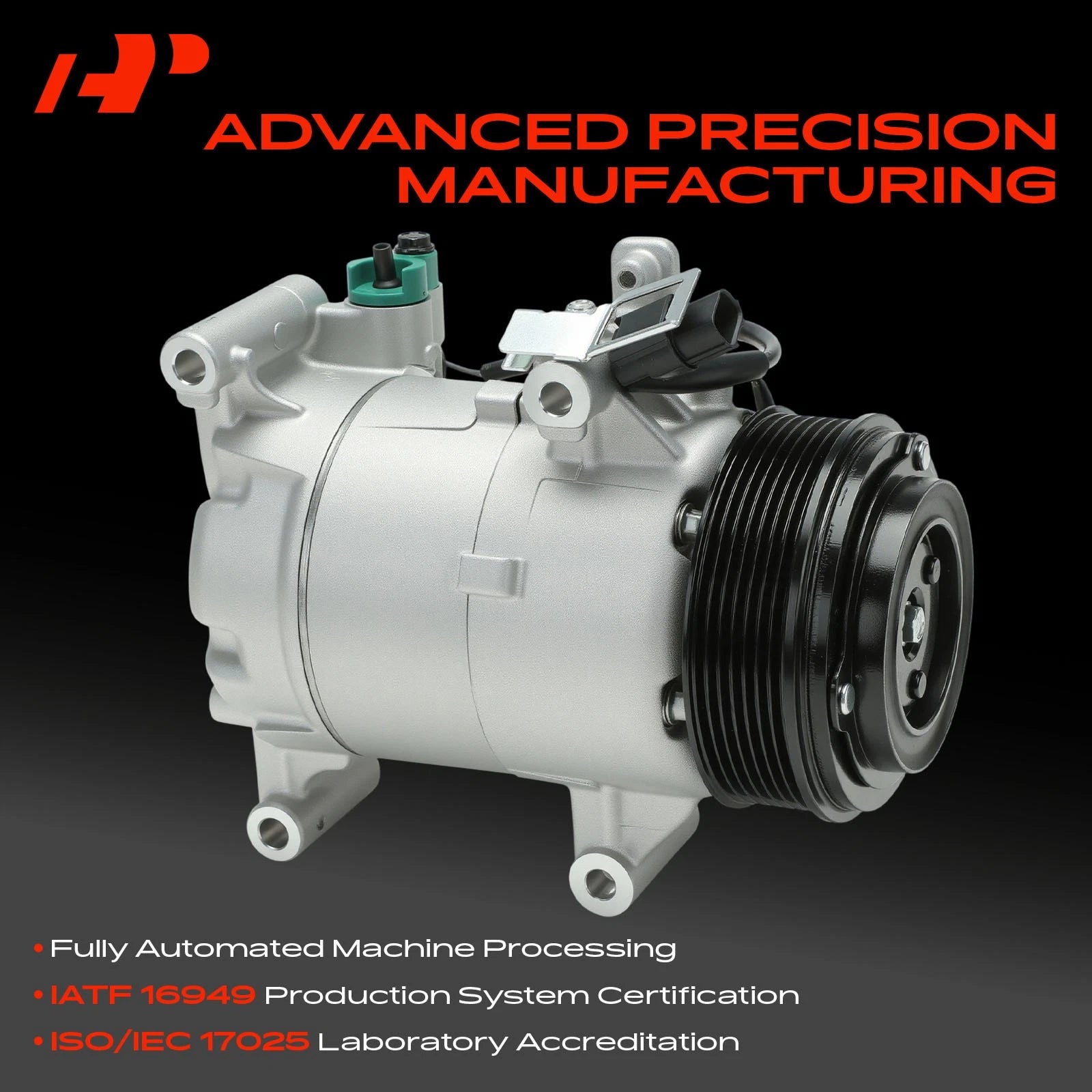 A/C Compressor with Clutch for Honda Civic (2016-2021)