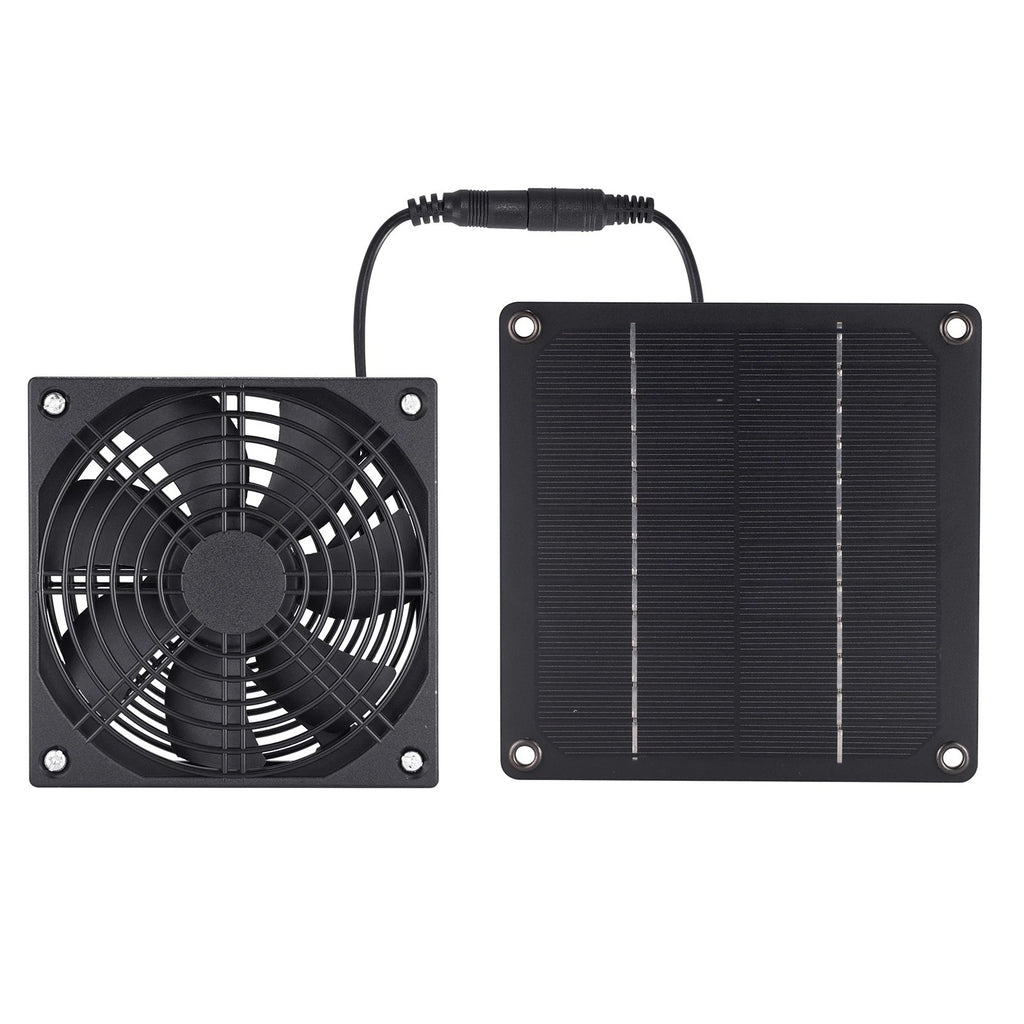 Solar Powered Ventilation Fan Kit for Shed or Greenhouse