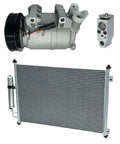 AC Compressor Kit With Condenser for Nissan Rogue 2.5L (2013–2013)
