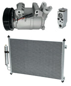 AC Compressor Kit With Condenser for Nissan Rogue 2.5L (2013–2013)