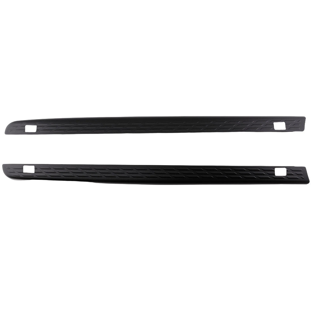 Bed Rail Caps for Chevy Silverado 1500 2500 3500 HD 6'6" (2007–2014) Black