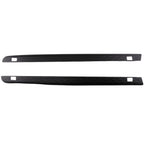 Bed Rail Caps for Chevy Silverado 1500 2500 3500 HD 6'6" (2007–2014) Black