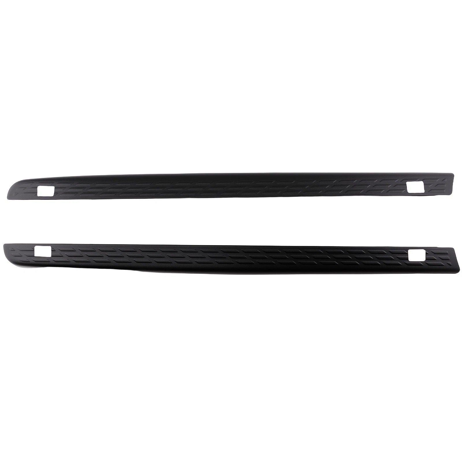Bed Rail Caps for Chevy Silverado 1500 2500 3500 HD 6'6" (2007–2014) Black