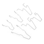 Set of 6 Metal Spring Clips for H1 H3 H4 H7 Bulbs
