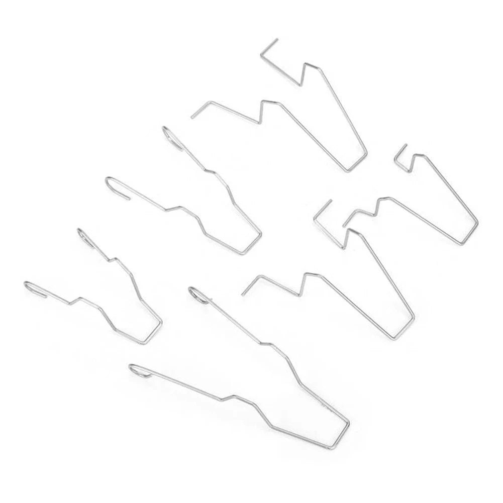 Set of 6 Metal Spring Clips for H1 H3 H4 H7 Bulbs