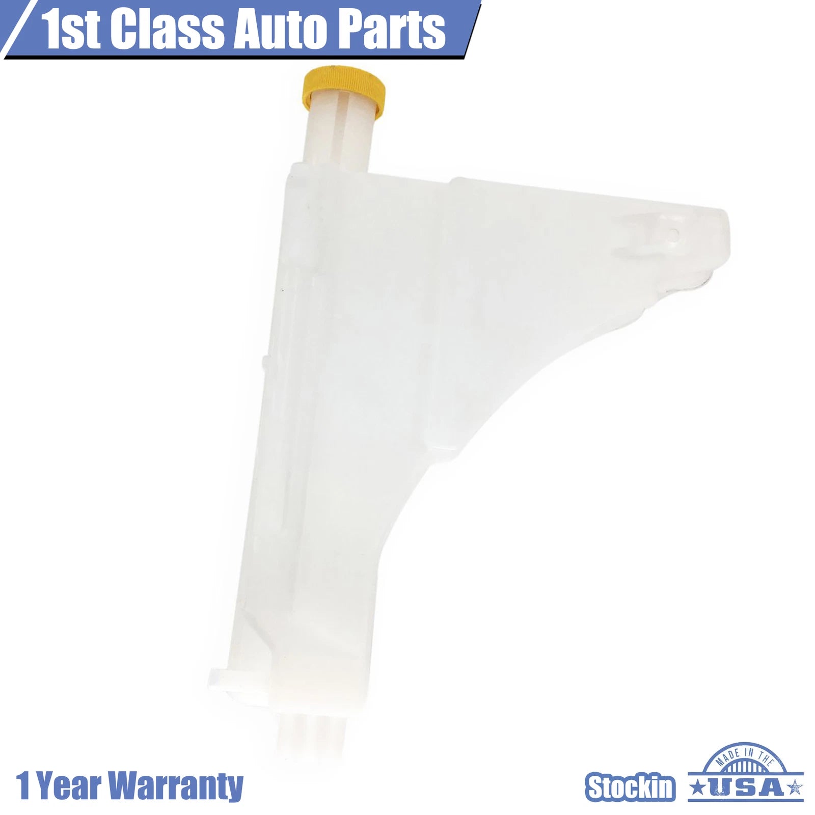 Radiator Coolant Overflow Tank with Cap for Nissan Versa (2007–2012)