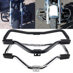 Black/Chrome Engine Guard Highway Crash Bar for Harley Sportster XL 883 1200 (2004–Present)
