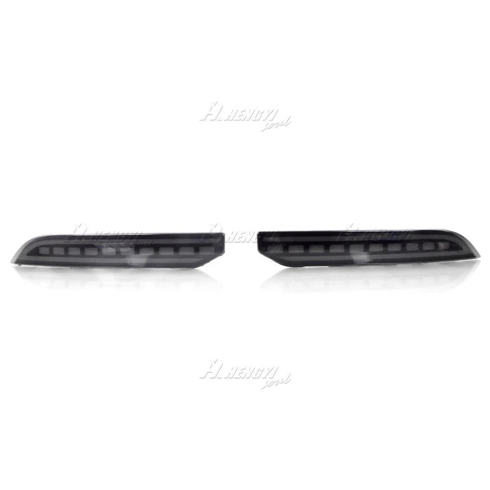 Smoked LED Rear Reflector Light Turn Signal Lamp for Jeep Grand Cherokee (2022–2024)