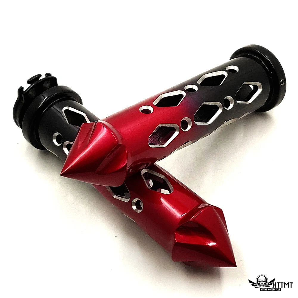 Spike Hand Grips for Harley Cruiser Motorcycle (7/8 inch)