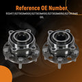 Set of 2 Rear LH RH Wheel Hub & Bearing Assembly for Kia K900 (2015–2017) WH512417
