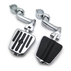 Furious Flame Arched Foot Pegs 1.25" 32mm for Honda Shadow, Harley Road King