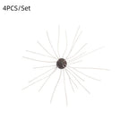 Set of 4 Soft Round Lures 18mm for Bass Trout Pike