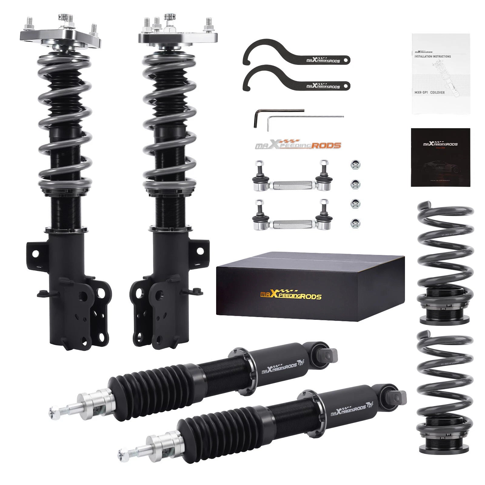 Adjustable Coilovers Lowering Kit for Ford Mustang (2015-2023)