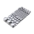 Chrome Bolt Toppers Caps for Harley Softail Twin Cam (1984–2006)