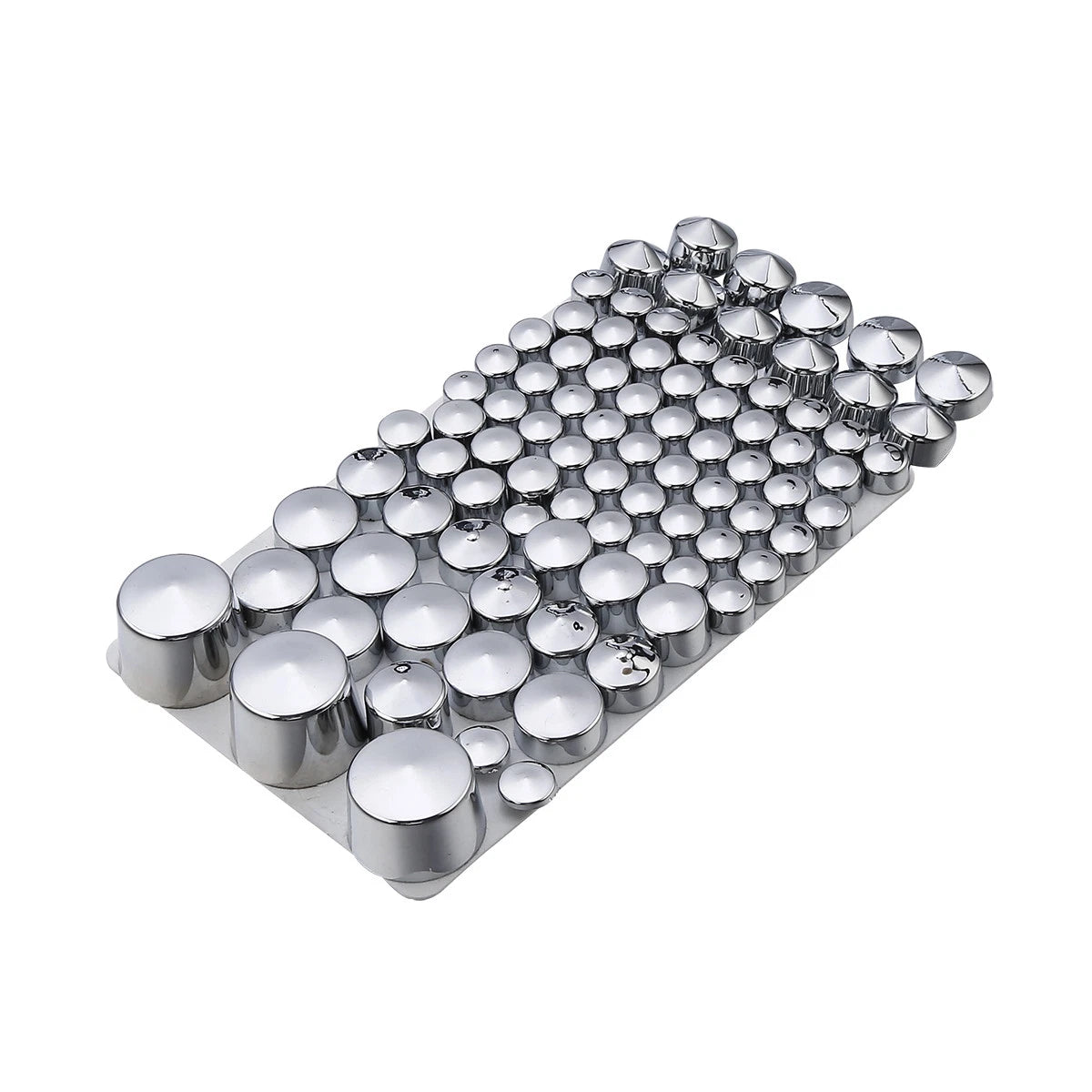 Chrome Bolt Toppers Caps for Harley Softail Twin Cam (1984–2006)