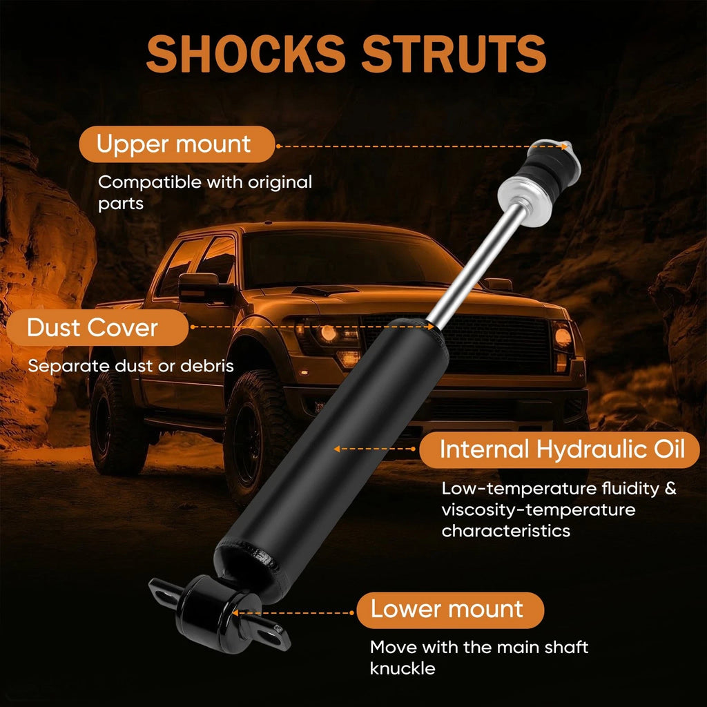 Set of 4 Front Rear Shocks Struts for Chevrolet Astro GMC Safari (1985–2005)