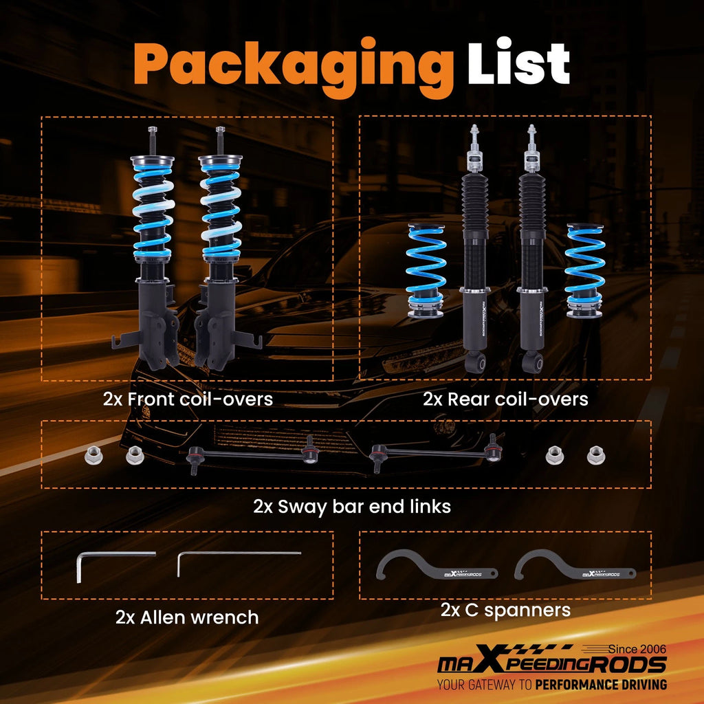 Coilover Suspension Lowering Kit for Buick Regal FWD (2011-2017)
