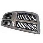 Replacement Black Chrome Plastic Grille for Ford Ranger PX (2011–2018)