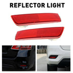 2X Bumper Reflector Set for Nissan Sentra (2013–2018) Rear Left & Right