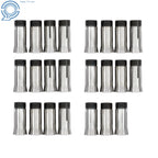 Set of 23 Metric 5C Collets 3mm-25mm for Precision Machining