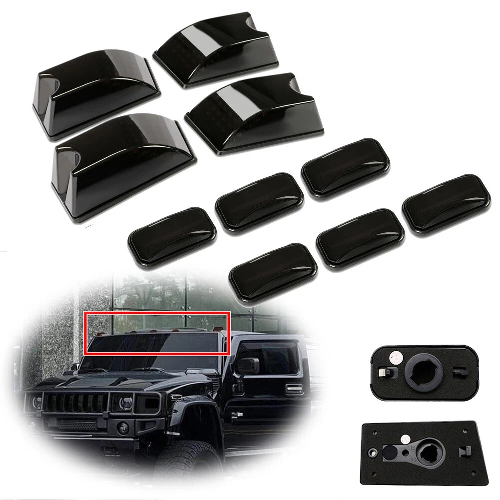 Roof Top Cab Cargo Parking Lamp Lens for Hummer H2 SUT