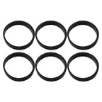 Set of 6 Rubber Washers for Plumbing Sink Pipe Fittings