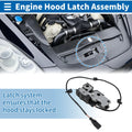Hood Latch Assembly for Volkswagen Passat (2006–2011) No. 3C1823509D
