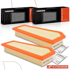 2X Engine Air Filter for Mercedes-Benz C250 SLK250 (2012–2015)