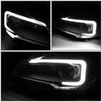 LED DRL Tube Projector Headlights for Ford Escape (2013–2016)