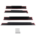 Set of 4 Rocker Panels for Ford F150 (2009–2014) Crew Cab Pickup