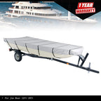Boat Cover for Jon Boat 12ft-18ft (L Beam Width up to 75 inch)