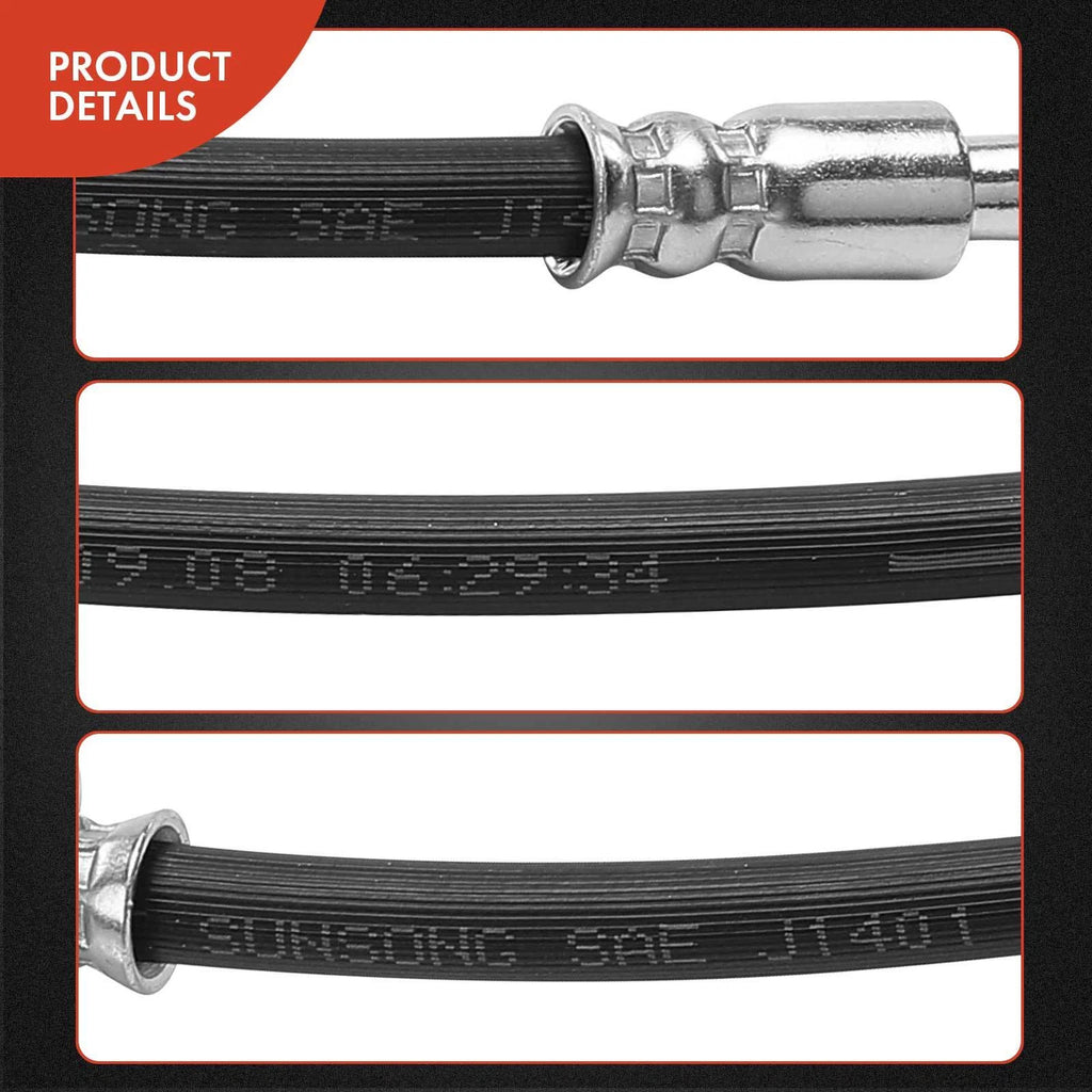 Rear Left Brake Hydraulic Hose for Ford Taurus, Mercury Sable (1996–2005)