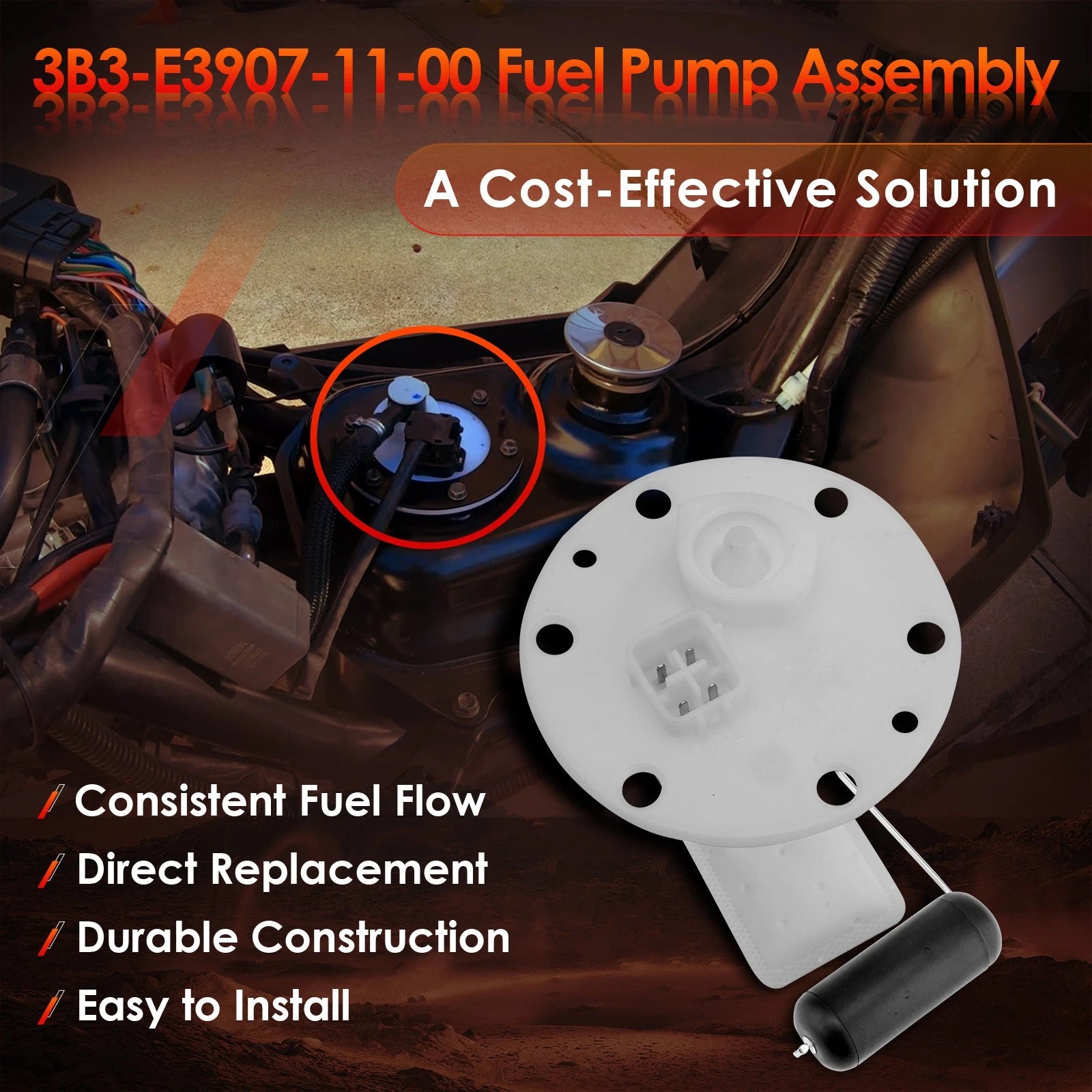 Fuel Pump Assembly for Yamaha C3 XF50 Zuma 50 (2007-2019)