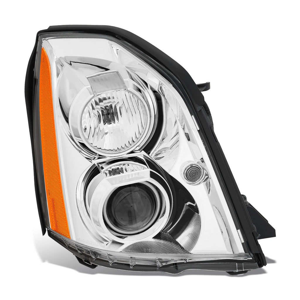 Passenger Right Chrome Projector Headlight for Cadillac DTS (2006–2011)