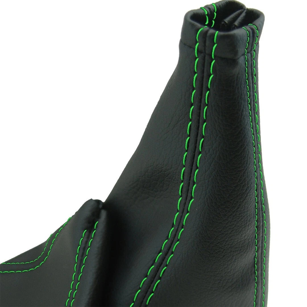 Manual Shift Boot for Isuzu Rodeo (1990–1995) Green Stitch