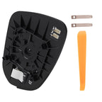 Heated Left Driver Side Exterior Mirror Glass for Toyota RAV4 (2016–2018)