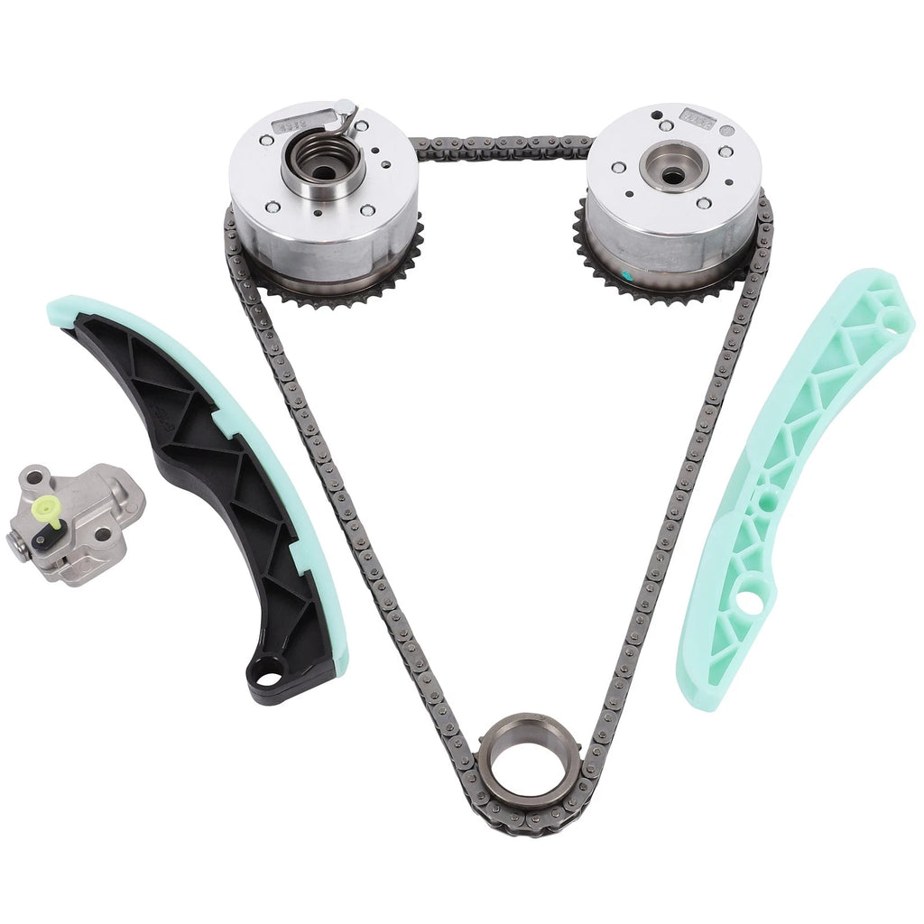 Timing Chain Kit Pair VVT Gear for Hyundai Accent, Kia Rio, Forte5, Optima (1.6L)