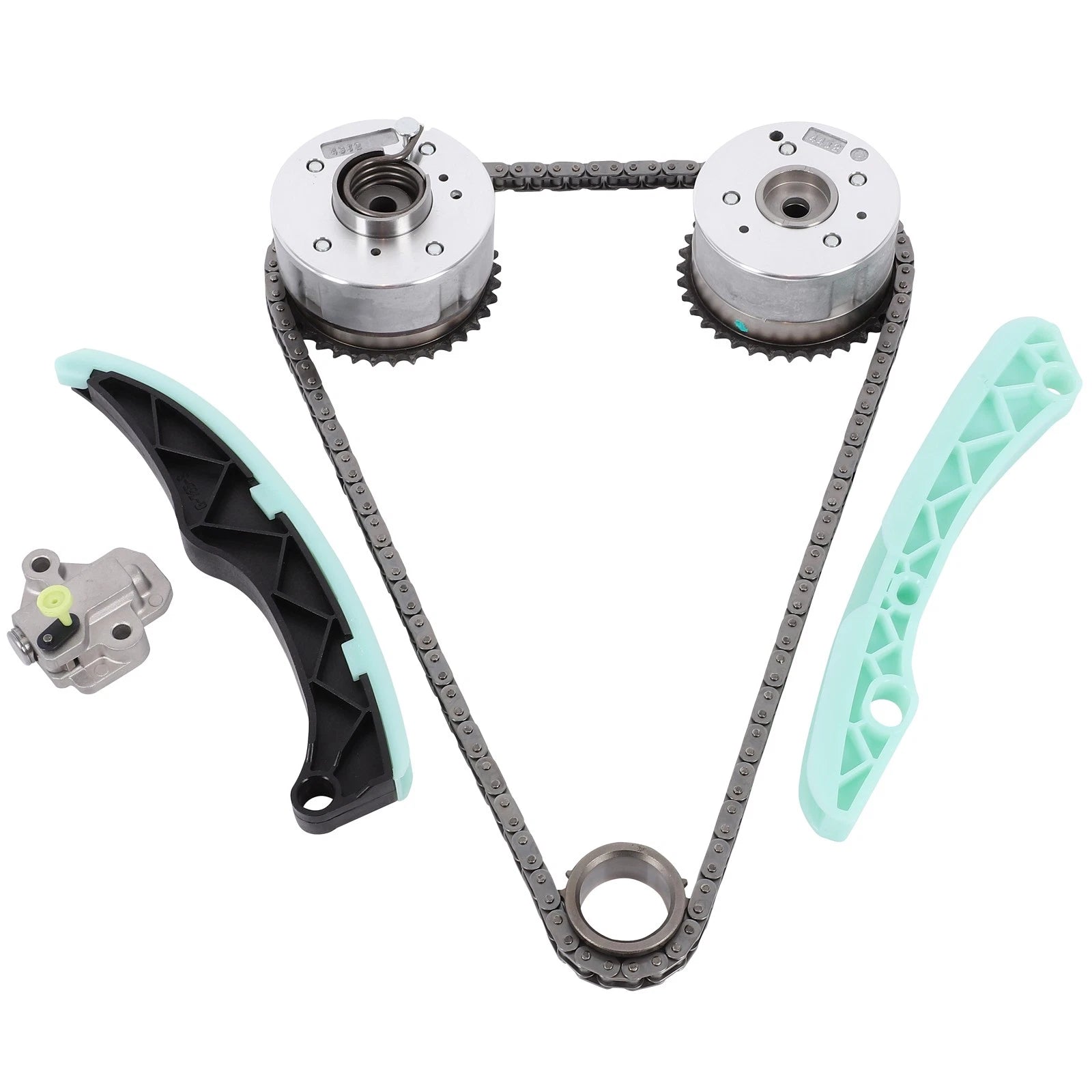 Timing Chain Kit Pair VVT Gear for Hyundai Accent, Kia Rio, Forte5, Optima (1.6L)