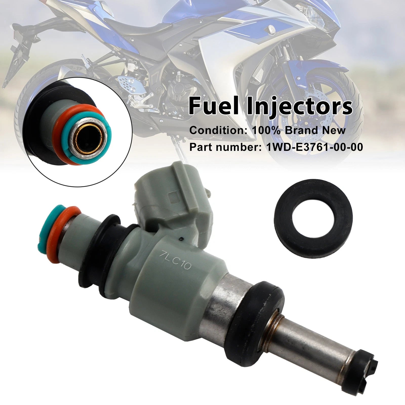 Fuel Injectors 1WD-E3761-00-00 for Yamaha YZF-R3 (2015–2022)