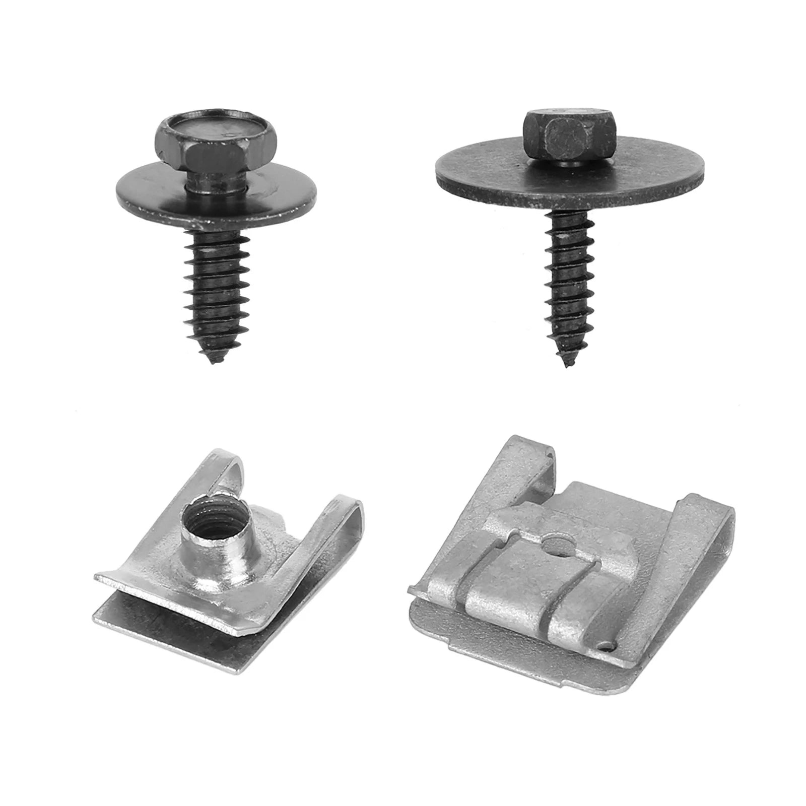 Set of 24 Engine Undertray Clips Screws for Benz 