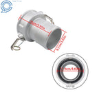 Aluminum Type C Cam and Groove Hose Fitting for Make Model