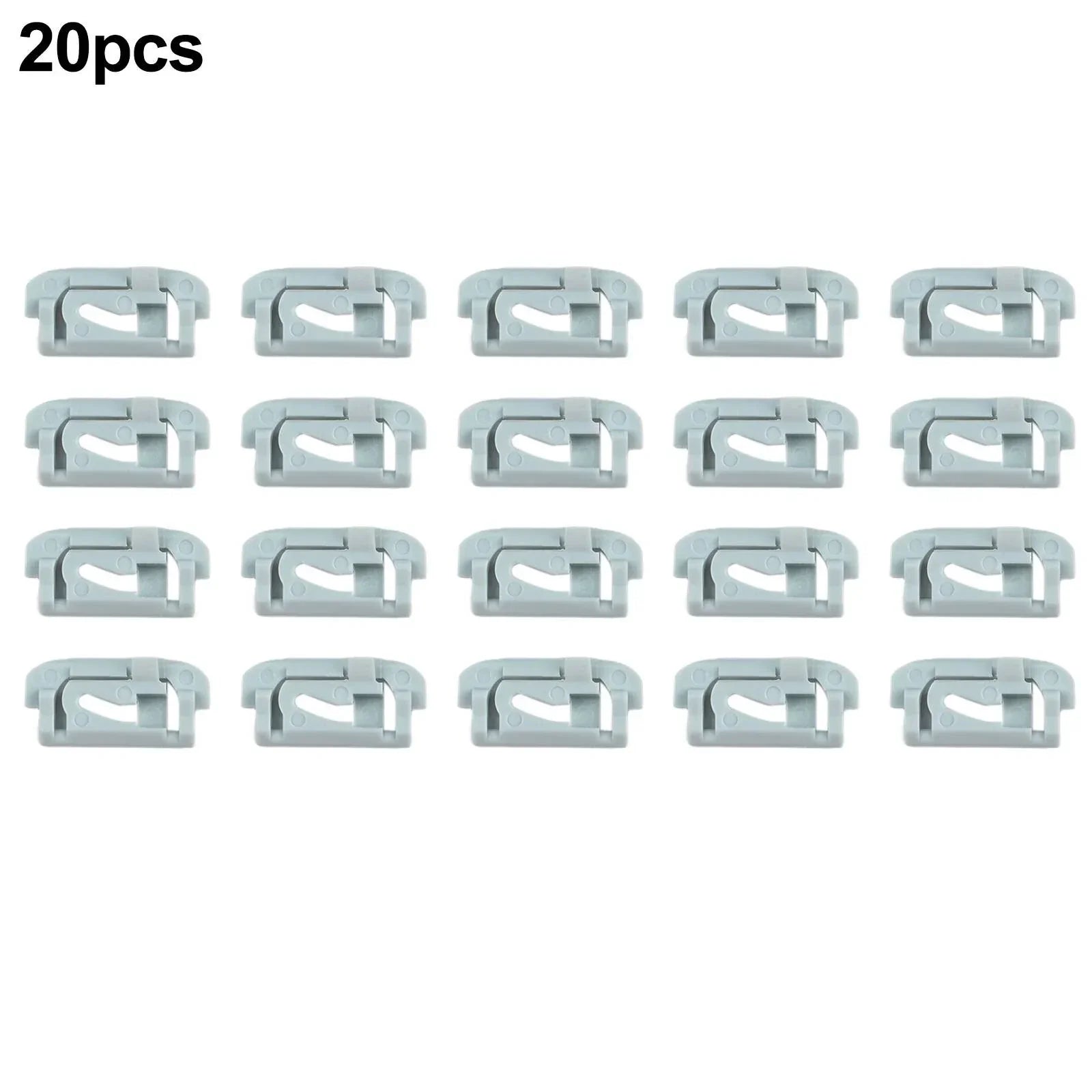20pcs Molding Clips Green for G-Body Windshield & Rear Window Trim Fitment