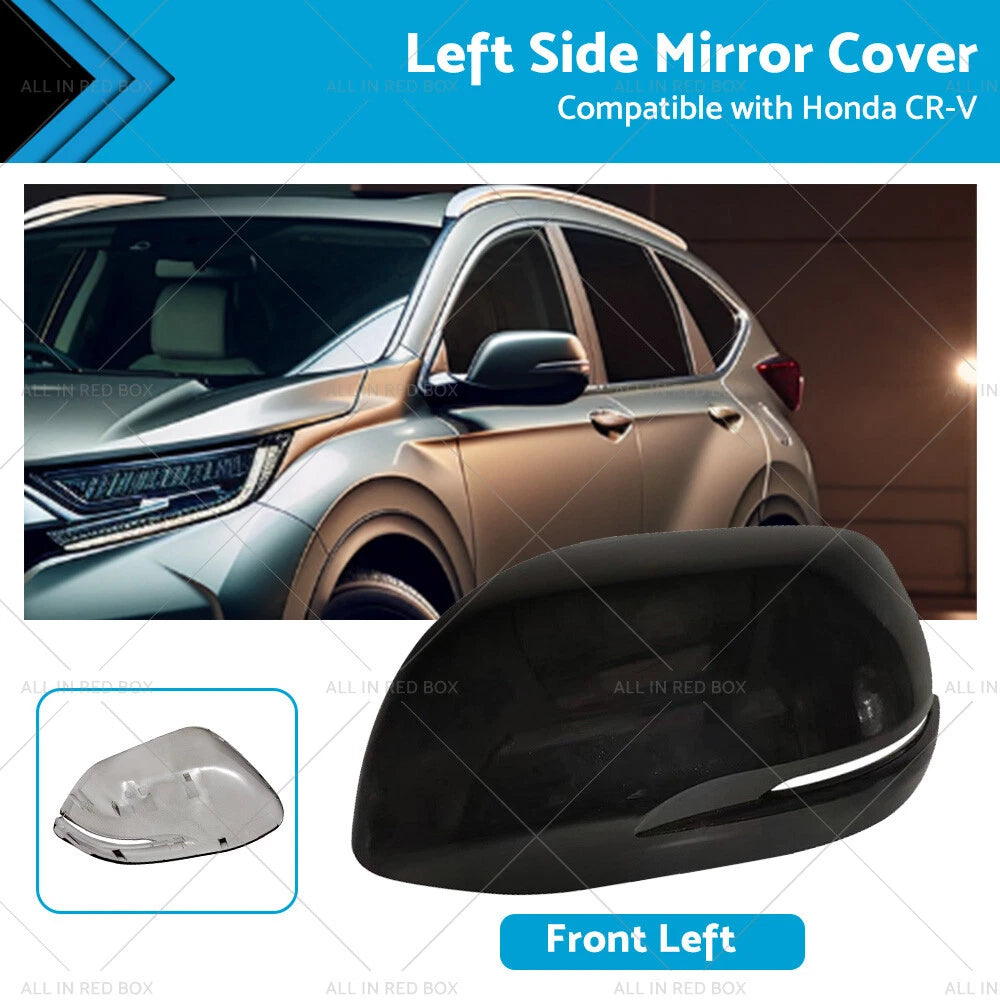 LH Mirror Cover Housing Cap for Honda CR-V (2012–2016) NH731P Crystal Black