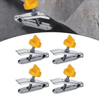 Set of 4 Adjustable Height Regulators for Enhanced Tiling Experience