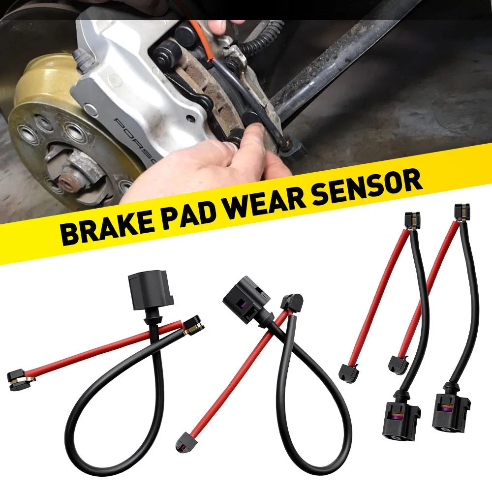 Set of 4 Disc Brake Pad Wear Sensors for Porsche Panamera (2010–2016)
